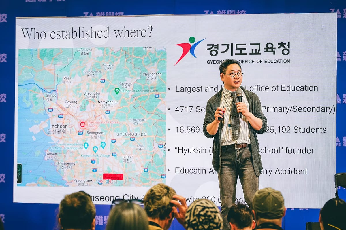 這裡不教魔法，但會發生魔法：韓國首所公立民主學校 Sinnaneun 的誕生