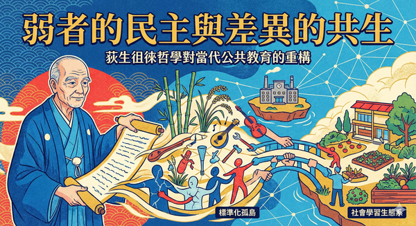 別再逼竹子變稻穀！三百年前的日本哲學，如何治癒當代教育的「標準化焦慮」？