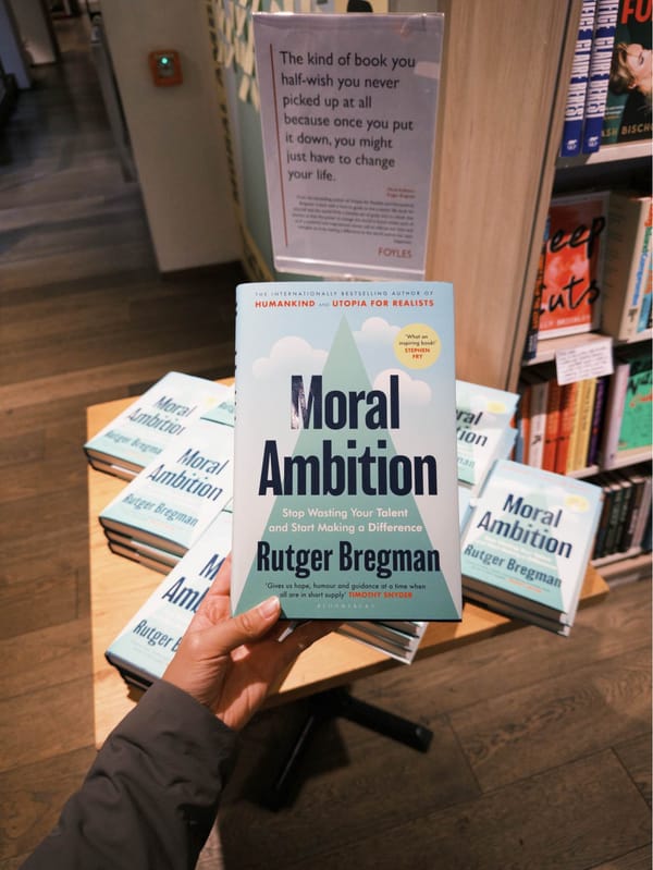 《道德抱負》的行動邀請：不只為了快樂而活，而是讓世界因我而不同